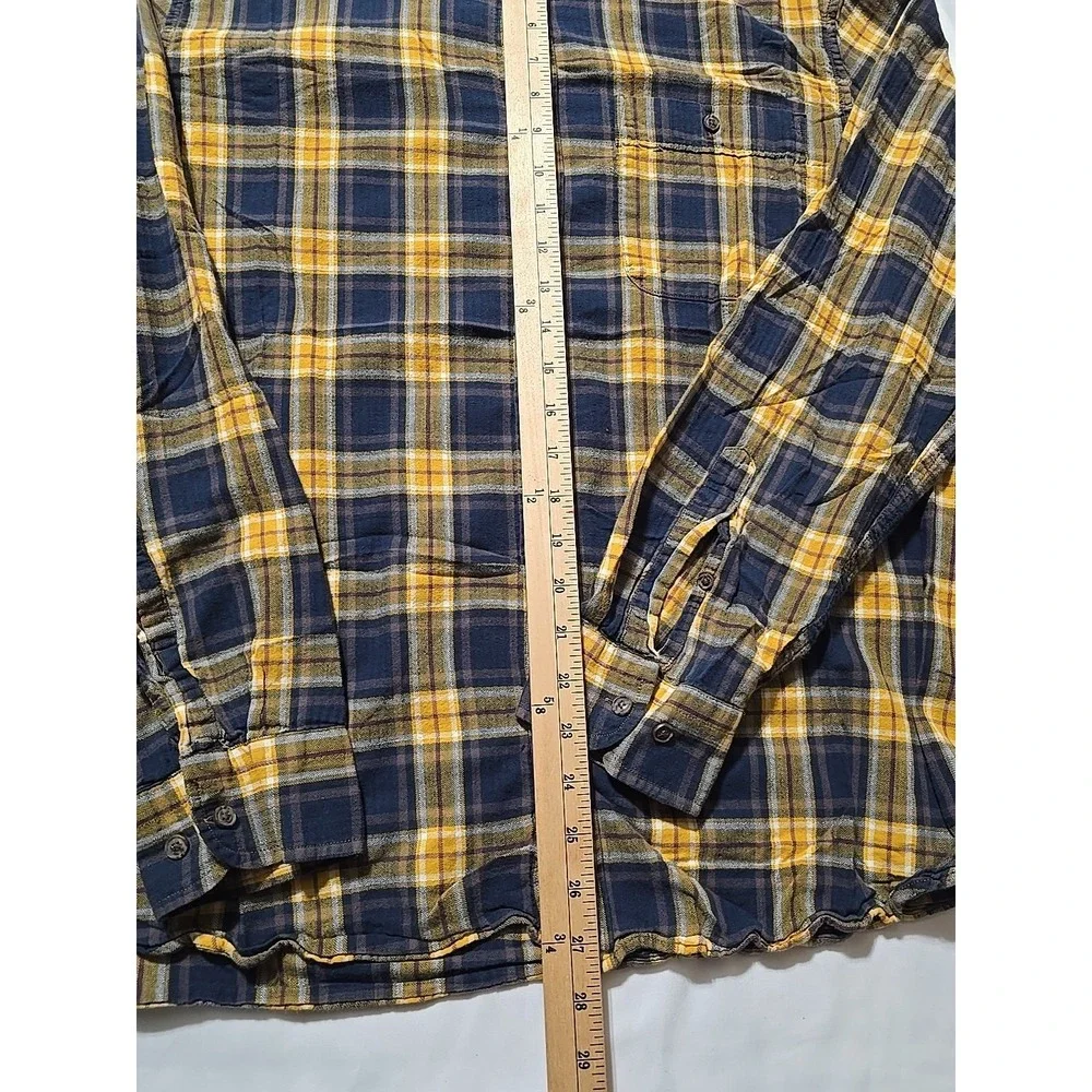 Banana Republic plaid yellow it